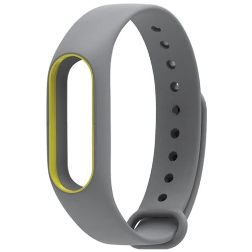 Ремешок для браслета Xiaomi Mi Band 2 Gray/Orange