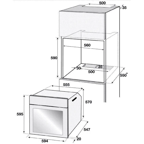 Духовой шкаф электрический Beko BIM22304XCS: Класс энергопотребления A
