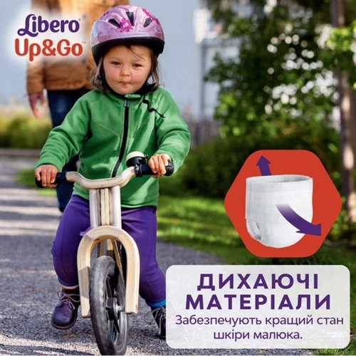 Підгузки Libero Up&Go 3 (46): Кількість в упаковці, шт 46