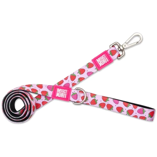 Поводок короткий для собак Max & Molly Short Leash - Strawberry Dream L (4894512051386)