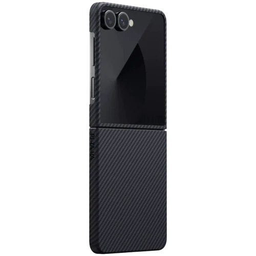 Чехол для телефонов Pitaka Classic Ultra-Slim Case 600D Black/Grey (FBFLIP7) for Samsung F766 Galaxy Flip 7: Тип накладка на заднюю часть