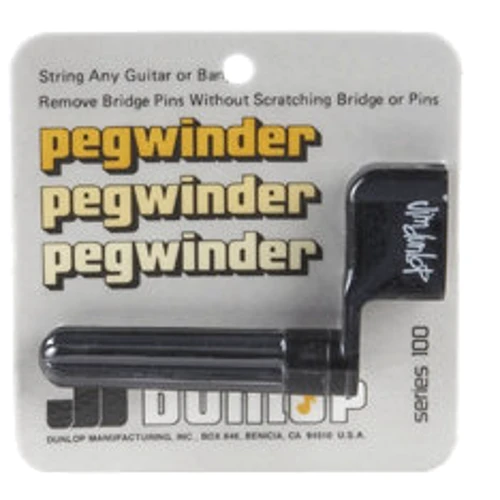 Ключ для намотування струн DUNLOP 100SI Pegwinder: Комплектація Один предмет