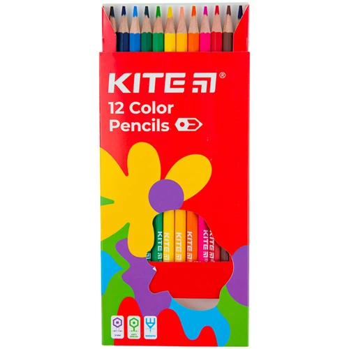 Олівці кольорові Kite Fantasy 12 кольорів (K22-051-2): Стать Мальчик, Девочка