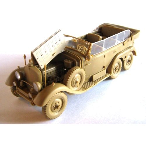 Германский легковой автомобиль G4 (производства 1939 г.) с пассажирами, G4 (1939 production), German Car with Passengers(ICM35531): Тип модели автомобили