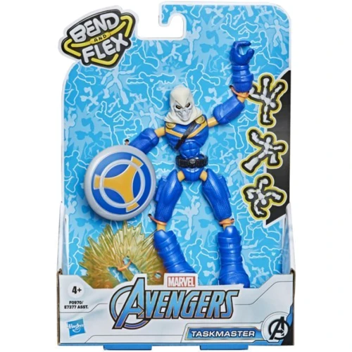 Фігурка AVN Hasbro Месники Бенди 15 см (F0970 AVN BEND AND FLEX TASKMASTER) E7377_F0970 фото 7