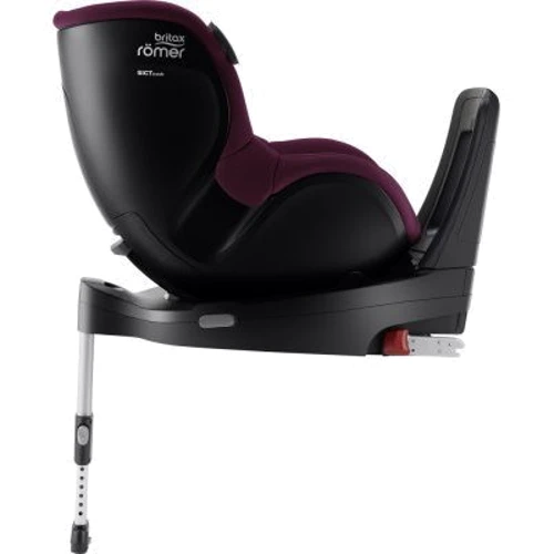 Автокрісло BRITAX-ROMER DUALFIX iSENSE Burgundy Red з платформою FLEX BASE фото 6