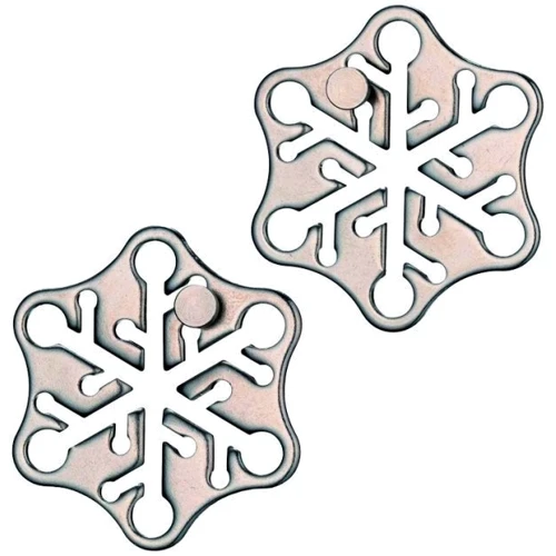 Головоломка Huzzle Snow, Снежинка из металла (515017)