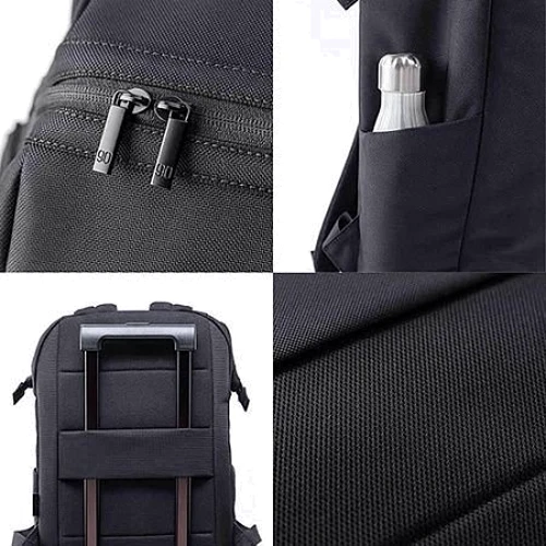 Сумка для ноутбуков Xiaomi 15.6" RunMi 90Fun Multitasker Commuter Backpack Black фото 5