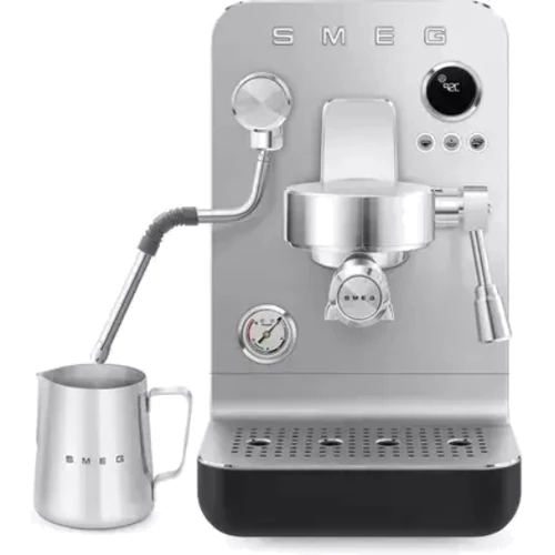 Кофеварка Smeg EMC02BLMEU: Используемый кофе молотый, зерна