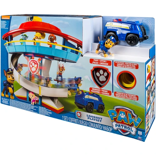 Игровой набор Щенячий патруль PAW Patrol (Spin Master) большая спасательная станция (SM16606): Серия Paw Patrol (Щенячий патруль)