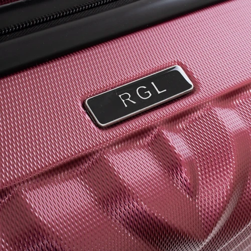 Чемодан Rogal L бордовый (RGL760L-maroon): Застежка Молния