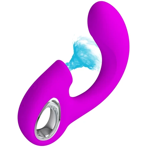 Вибратор с вакуумной стимуляцией клитора LYBAILE Pretty Love Sibel (BI-300098)