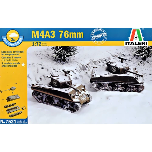 Танк M4A3 Шерман две модели в наборе