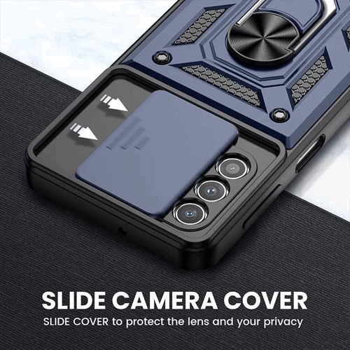 Чехол для телефонов Mobile Case Camshield Serge Magnetic Ring Blue for Samsung A135 Galaxy A13 4G фото 7