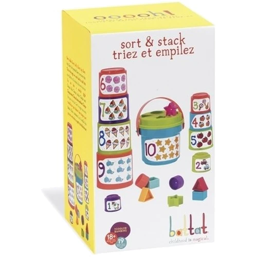 Игровой набор Battat Lite Сортер-пирамидка (BT2529Z)
