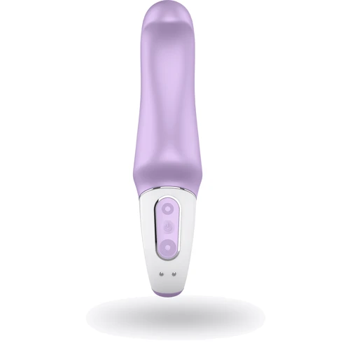 Satisfyer Vibes Charming Smile - гибкий мощный вибратор для точки-G, 18.5x3.5 см