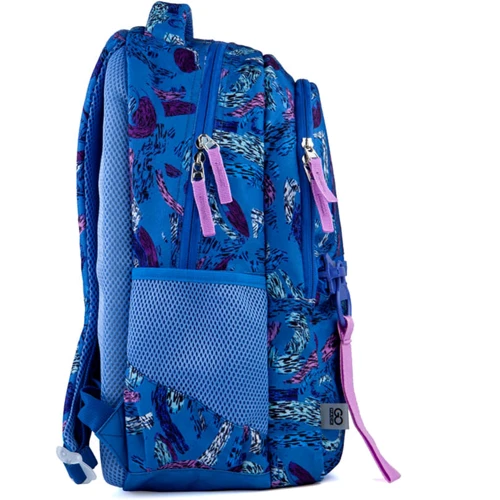Рюкзак GoPack Сity 161-1 синий GO21-161M-2 : Корпус рюкзака Мягкий
