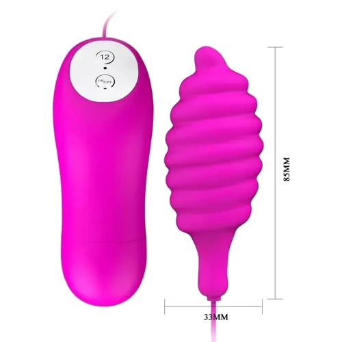 Виброяйцо BAILE - Pleasure Shel 12 vibration functions (BI-0141512)