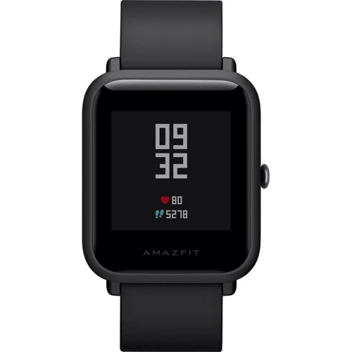 Смарт-часы Amazfit Bip Lite Black: Дисплей 1.28" Transflective (176x176) / 194 ppi