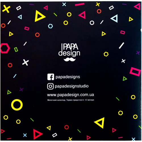 Открытка-шоколадка PAPAdesign "100% You unlocked new level!": Производитель PAPAdesign