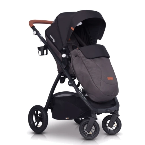 Прогулянкова коляска EasyGo Optimo Air 9023-EGOA-04, anthracite, графіт: Тип коляски Прогулочная