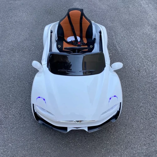 Электромобиль Kidsauto Tesla Style белый фото 10