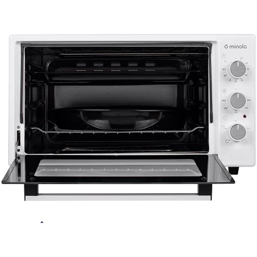 Электродуховка настольная Minola FOE 3714 WH: Количество режимов нагрева (работы) 3