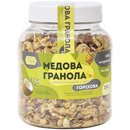 Гранола Oats&Honey Ореховая 250 г (4820013332891)
