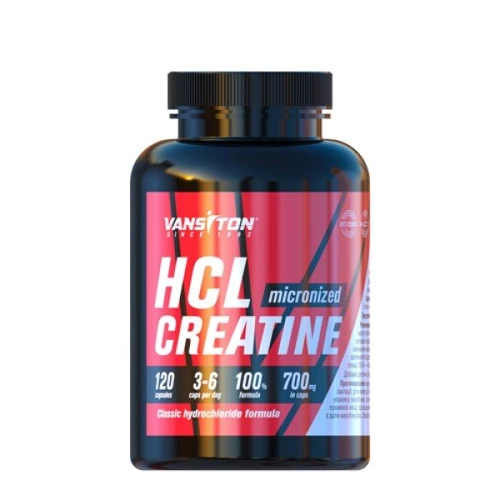 Креатин Vansiton HCL Creatine Креатин гидрохлорид 120 капсул