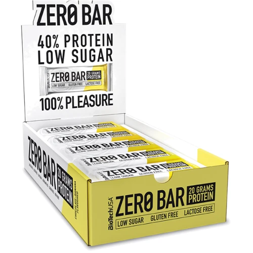 Протеїнові батончики BioTechUSA ZERO Bar 20x50g Chocolate-Banana: Форма випуску батончики