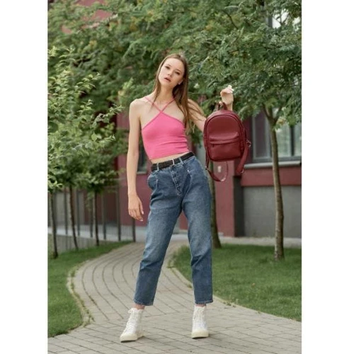 Женский рюкзак Sambag Brix KSH бордовый (11311005): Пол Женский