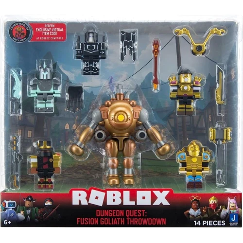 Игровой набор Roblox Environmental Set Dungeon Quest: Fusion Goliath Throwdown (ROB0496)