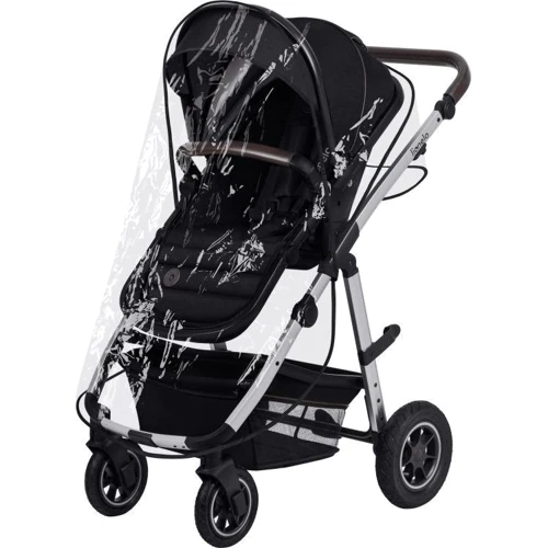 Универсальная коляска 3 в 1 Lionelo Amber Black Silver (LO-AMBER 3IN1 BLACK SILVER) фото 13