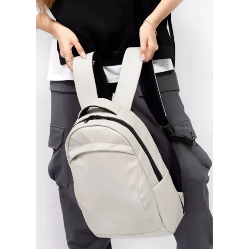 Женский рюкзак Sambag Zard LZN серый шелк (25000030): Стиль Повседневный (Casual)