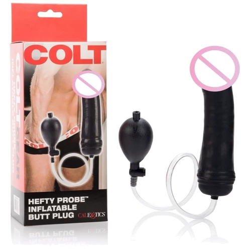 CalExotics Colt Probe Inflatable Butt Plug - надувная анальная пробка, 16.5x5 см