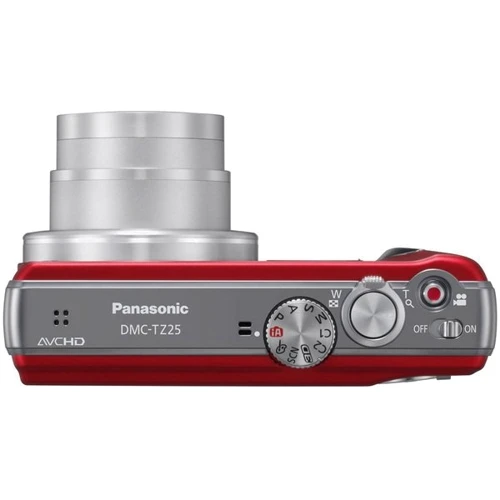 Panasonic Lumix DMC-TZ25 red: Кількість ефективних мегапікселів 12.1