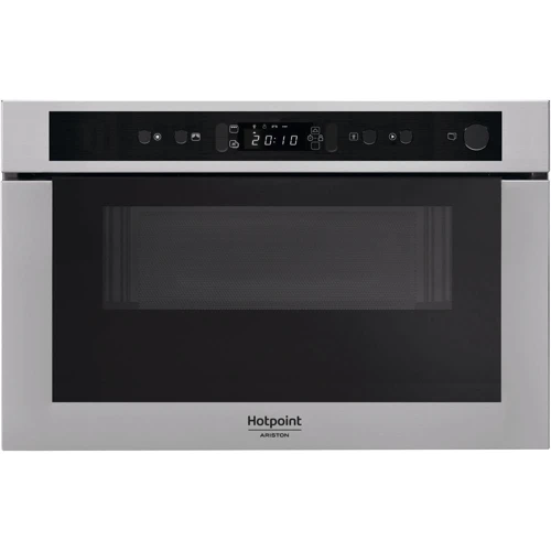 Встраиваемая микроволновая печь Hotpoint-Ariston MN 413 IX HA: Цвет нержавеющая сталь