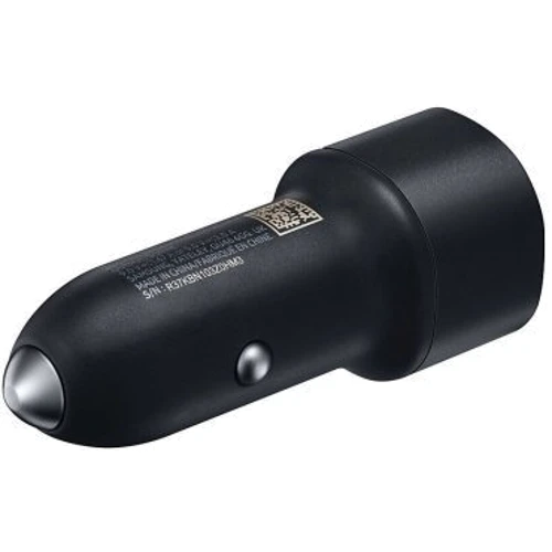 Зарядний пристрій Samsung Car Charger 15W ULC Dual Fast with Cable Black (EP-L1100WBEGRU): Кабель в комплекті USB-C, microUSB