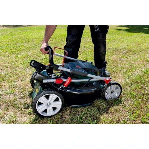 Газонокосилка Metabo RM 36-18 LTX BL 46 аккумуляторная (601606650): Материал корпуса Пластик