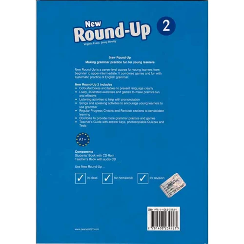 Round-Up NEW 2 SB + CD-Rom (учебник для учащихся и студентов с вложенным CD 4901990000): Производитель Pearson Education Limited