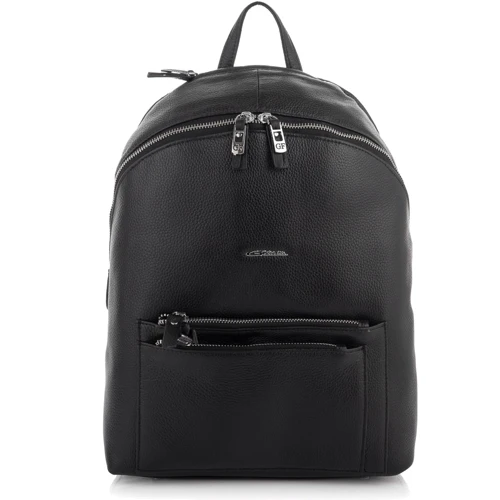 Женский рюкзак Giorgio Ferretti черный (SHIGF04326-black): Фактура Матовая, Зернистая