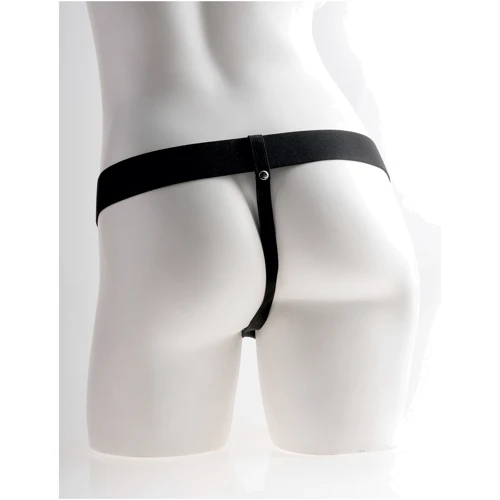 Полый страпон Pipedream 6inch Hollow Recharge Strap On, 14х4,5 см