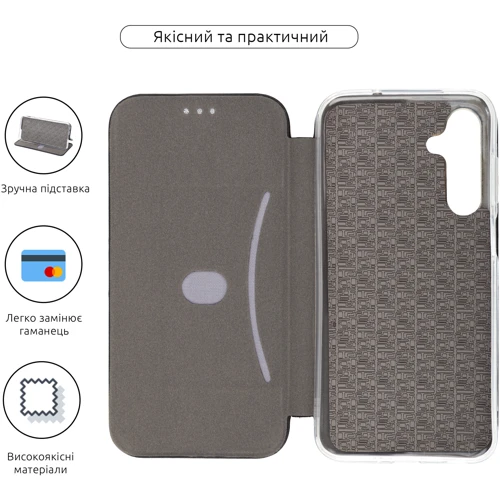 Чохол для телефона ArmorStandart G-Case Black для Samsung M356 Galaxy M35 5G (ARM77985): Тип чехол-книжка