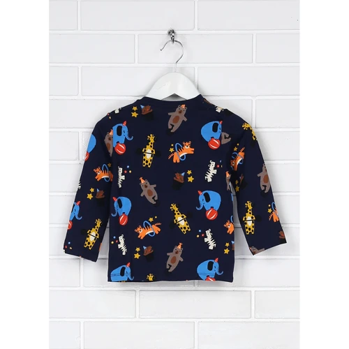 Лонгслів H & M 7232068 68 см темно-синій: Стать хлопчик