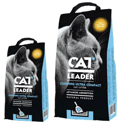 Наполнитель туалетов для кошек Cat Leader Clumping Ultra Compact with Wild Nature ультракомкующийся 10 кг (10 л) (5200357801472)