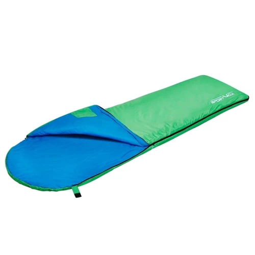 Спальный мешок SportVida Green/Blue (SV-CC0013): Ширина в ногах 75 см