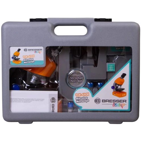 Мікроскоп Bresser Junior 40x-640x Orange з кейсом та набором для дослідів (8851310): Призначення Детский