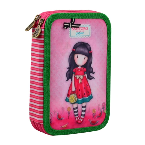 Пенал твердый двойной HP-01 Santoro Summer (532687)