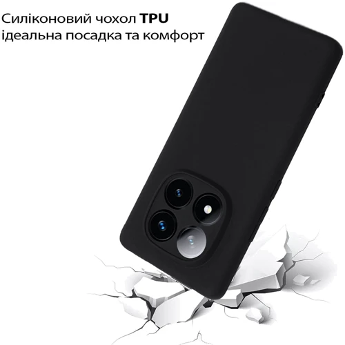 Чехол для телефонов BeCover TPU Case Black for Poco X7 (713777)