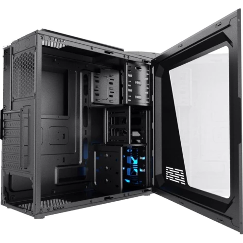 Корпус Azza Draco 207S (CSAZ-207S): Материал передней панели метал/пластик